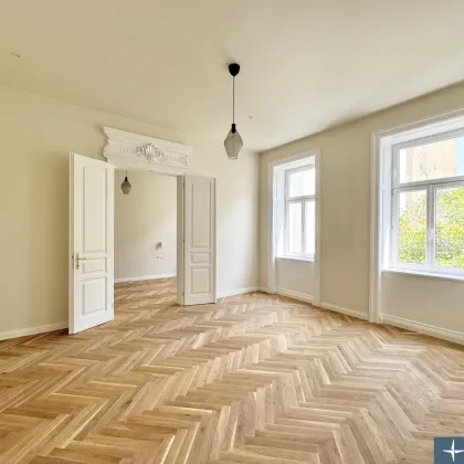 ERSTBEZUG nächst Hamerlingpark! Hofseitiger Stil-Altbau in schöner Liegenschaft! - Bild 2