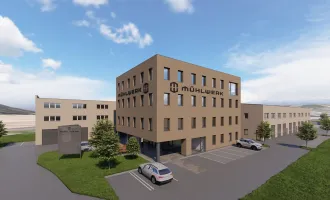 Fertigstellung Anfang 2025- Bürogebäude mit Lager und Hallenflächen in Gleisdorf- Photovoltaik für die Büro- Mieter, nur 20 Minuten von Graz