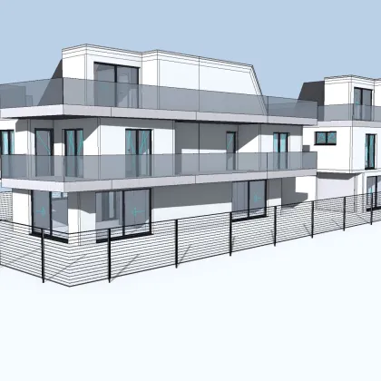 2 Doppelhäuser oder 4 Reihenhäuser - Studie vorhanden - Terrasse, Gärten und Balkonen - Bild 2