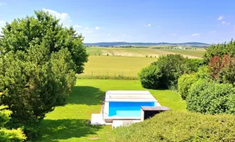 Entzückender Bungalow inkl. Pool und traumhaftem Ausblick, perfekt für Naturliebhaber!