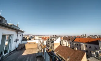 *ÜBER DEN DÄCHERN WIENS* im exklusiven Dachgeschoss mit fast 30m² Dachterrasse