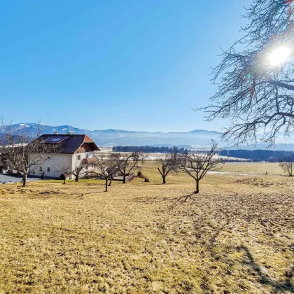 Fernblick nach Süden. - Naturnahes Wohnbau-Grundstück zwischen Knittelfeld und St. Michael. - Bild 2