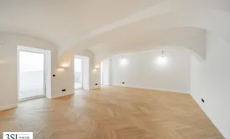 3-Zimmer Altbau-Juwel mit Terrasse im Innenhof!