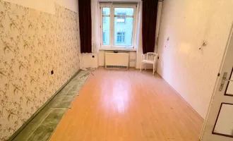 Renovierungsbedürftige Traumwohnung in zentraler Lage - 51.3m², 2 Zimmer, nur 159.000€!