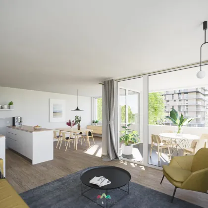 Moderne Erstbezugswohnung 77,42 m² in Graz mit  Balkon, EG, zum Kauf für 332.275 € - Bild 3