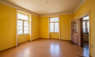 ++NEU++ Sanierungsbedürftige 3-Zimmer Altbau-Wohnung - großes Umbaupotenziall!