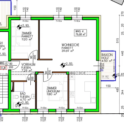 Erstbezug! 3-Zimmer in einem Neubau in 2221 Groß-Schweinbarth - Bild 3