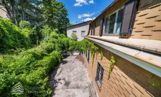 Historische Villa mit Studie für Ausbauprojekt in Grinzinger Bestlage