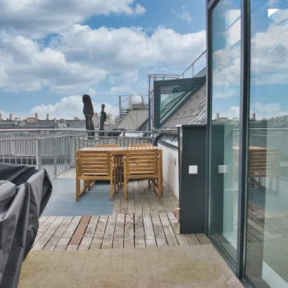 Glorietteblick | ca. 24m² Terrasse auf Wohnebene | ca. 160m² Wohnfläche mit 5 Zimmern | Einbauküche | Klima | riesige Fensterflächen mit Fernsicht | Kaufoption möglich - Bild 2