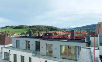 Repräsentatives neues Penthousebüro mit großzügiger Dachterrasse!