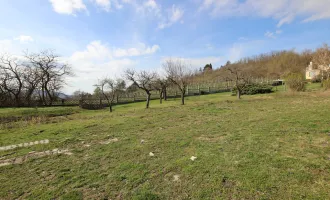 VEIGLBERG: SÜDSEITIGER BAUGRUND, FERNBLICK ZUM BISAMBERG, GRÜNRUHELAGE HAGENBRUNN!!