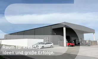 Neuwertige Lagerhalle als Anlage mit 6,7% Rendite | nähe A25 Autobahnanschluss Wels-Ost