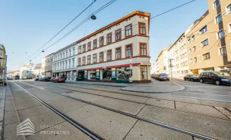 Geschäftslokal mit Dienstwohnung und Garage, Nähe Gürtel