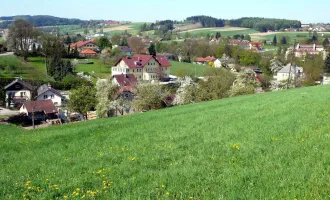 Gallspach: Großzügiger Baugrund mit herrlicher Aussicht – Premium Lage