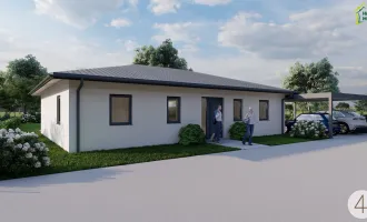 Niedrigenergie-Bungalow - individuell planbar - Lehm für Ihre Wohngesundheit