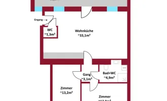 In Fertigstellung! Erstbezug: Altbau, Neubau, hofseitige Terrassen, Balkone, Loggien, Gärten, Schlüsselfertig.