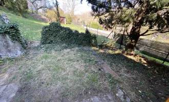 Gartengrundstück mit Gartenhaus  in Kritzendorf