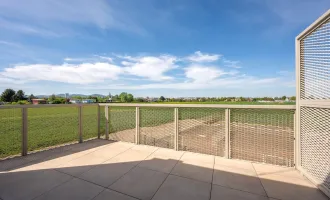 WIENER WASSER WOHNEN: Fantastische 3-Zimmer Neubaumaisonette mit Terrasse, Balkon und Garten an der Alten Donau