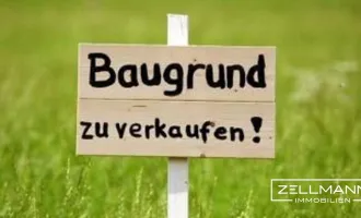 764 m² Baugrund zu verkaufen. Bauklasse I, II; offen oder gekuppelt, BW-2 WE | ZELLMANN IMMOBILIEN