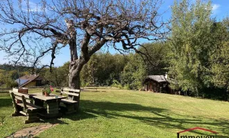 EINZIGARTIG - Wald, Wiesen, Bergblick und ein Bungalow!