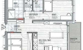 NEUBAU BERGERALM  -  BLICK / 3 ZIMMERWOHNUNG - Top 6