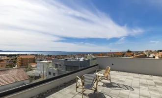 Großartiges Penthouse mit Meerblick in ruhiger Gegend in Zadar - Borik