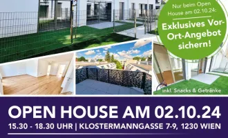 Absolute Ruhelage mit Terrasse im Innenhof! Innovative Erdwärme + Perfekt aufgeteilte 3 Zimmer + Hochwertige Ausführung + Tiefgarage + Nachhaltig investiert! Jetzt zugreifen!