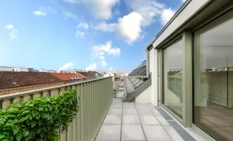 DACHGESCHOSS-ERSTBEZUG mit ca. 10 m² TERRASSE | Fernwärme | TG-Stellplatz optional | Nachhaltiges Wohnbauprojekt