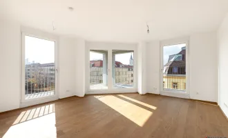 DACHGESCHOSS-ERSTBEZUG mit ca. 18 m² TERRASSE | TG-Stellplatz optional | Nachhaltiges Wohnbauprojekt