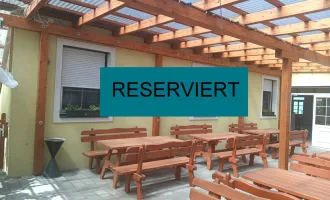 RESERVIERT! Modernes Gastgewerbe mit Terrasse zu vermieten