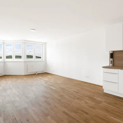 PROVISIONSFREI | Erstbezug nach Sanierung | 18 m² Terrasse | DG-Maisonette | Fernblick | TG-Stellplatz | Küche mit Siemens Geräten - Bild 2