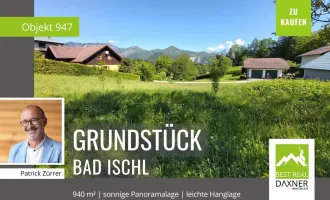 Baugrundstück in ruhiger Panoramalage über Bad Ischl