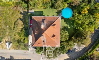 Villengrundstück mit Bestand in top Lage am Auberg - Panoramablick auf Linz