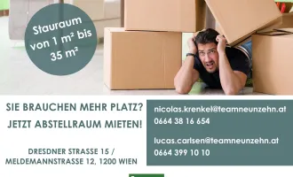 Einlagerungsräume auf der Meldemannstraße 12 zu vermieten!