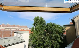 *Helle * ruhige * 3 Zimmer * Dachgeschoss Maisonette* Klimaanlage* in renoviertem Jahrhundertwendehaus* Komplett sanierter Erstbezug* 4.Liftstock*  Kellerabteil * 360 Grad online TOUR *D*