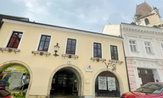 Spätgotisches Stadthaus mitten in Perchtoldsdorf - einmaliges und zentrales Wohnen & Arbeiten, auch für Anleger geeignet