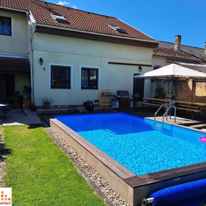 GERÄUMIGES WOHNEN IN GÄNSERNDORF-STADT! TOLLER GARTEN MIT POOL! - Bild 3