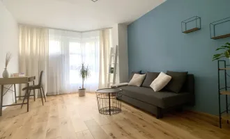 PROVISIONSFREI! Moderne, komplett möblierte Zwei-Zimmer-Wohnung! Ihr perfektes Zuhause in ruhiger Innenhoflage!