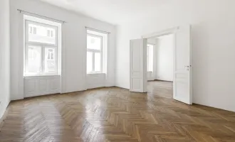 5 GEHMINUTEN ZUM ROCHUSMARKT | Sanierungsbedürftige Stilaltbauwohnung | Zimmer zentral begehbar | Tageslichtbad