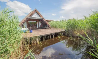 Sonnige und gepflegte Seehütte mit Landzugang in der Romantika I