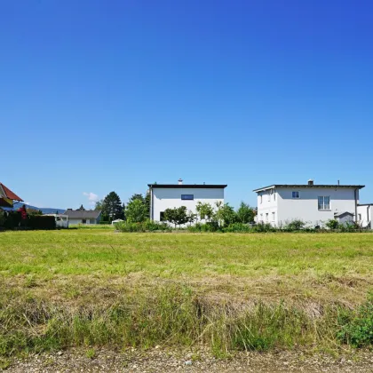 Ebenes Baugrundstück für Einfamilien- oder Doppelhaus in Grünruhelage im Tullnerfeld nahe St. Andrä-Wördern - Bild 3