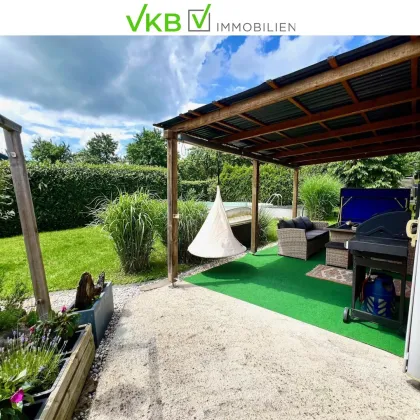 Traumhafte Gartenhütte/Grundstück mit Pool in bester Lage von Berg/Leonding - Bild 2