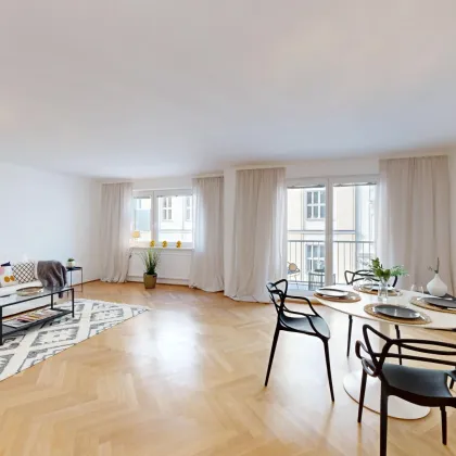 Umwerfend schön sanierte 5-Zimmer Wohnung | 2 Bäder | hoher Wohnkomfort | Nähe WKO & Palais Schönburg - Bild 2