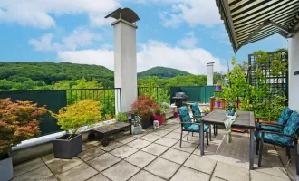 Dachterrasse mit Grünblick - Eine Traumwohnung für ruhesuchende Paare!