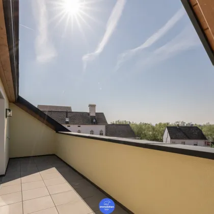 außergewöhnliche Wohnung mit Weitblick - 27m² Dachterrasse  - ERSTBEZUG - Top A09 - Eferding/Pupping - Bild 3