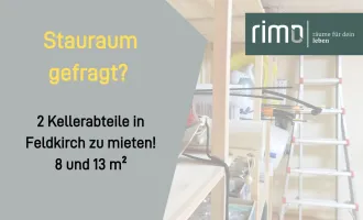 Lager in Feldkirch zu mieten! ca. 8 oder 13 m²