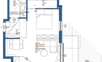 Top Vorsorgewohnung !! Sonnige Erdgeschosswohnung mit 9m2 Garten und Terrasse zum Verkauf (U3)