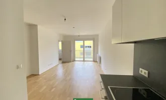 LEO 131 - Sonnige Süd-Balkon Wohnung mit Innenhofausrichtung! Gute Anbindung nach Floridsdorf, nahe Siemens und Teresa-Tauscher-Park