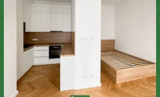 PROVISIONSFREI - 1-Zimmer-Studio-Apartment zur AirBnB Vermietung - optimales Wohnungslayout + traumhafte Wohnqualität - Nähe Landstraßer Hauptstraße