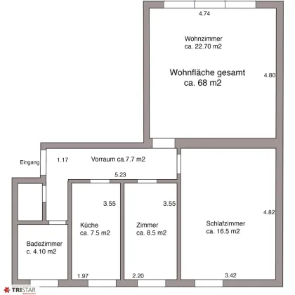 NEUER KAUFPREIS++NEU In Fischamend am Markt+++ Sehr gepflegte 3- Zimmer Neubauwohnung++ Geeignet für Paare und Jungfamilien als auch für Investoren als Geldanlage++ Kapitalanlage Wohnung ++ Nähe Flughafen Wien - Bild 2